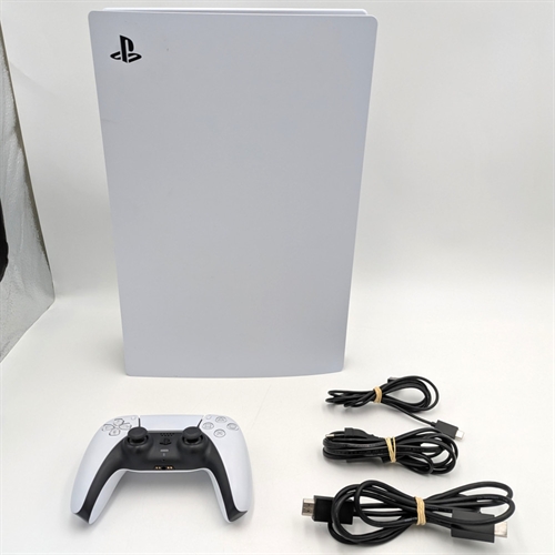 Playstation 5 Digital Konsol - 825GB HDD - SNR E33201GM810710974 (B Grade) (Genbrug)